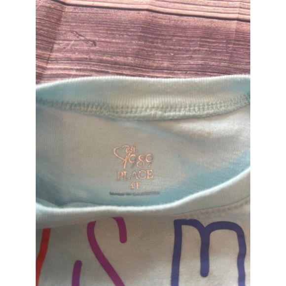 Children’s Place Girls 4T Birthday shirt, Long Sleeves - Picture 3 of 5